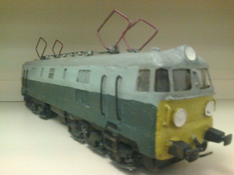 model lokomotywy ET22 unikat