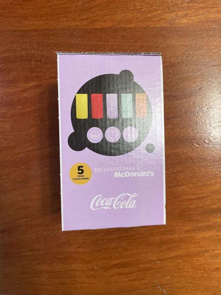 Copo Edição Limitada Coca-Cola x McDonald’s 2025 - Lilás