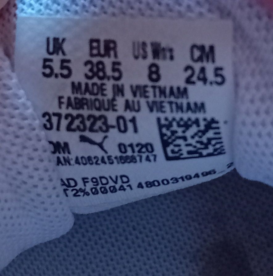 Buty PUMA białe 38,5