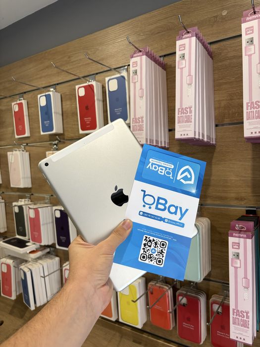 Ідеальний/Новий iPad 9 2021 64GB 10.2 WiFi+LTE SILVER |Батарея: 97%|