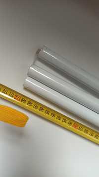 Metalowa rurka rura średnica fi 19 biała długość 170 cm 1,7 m 6 sztuk