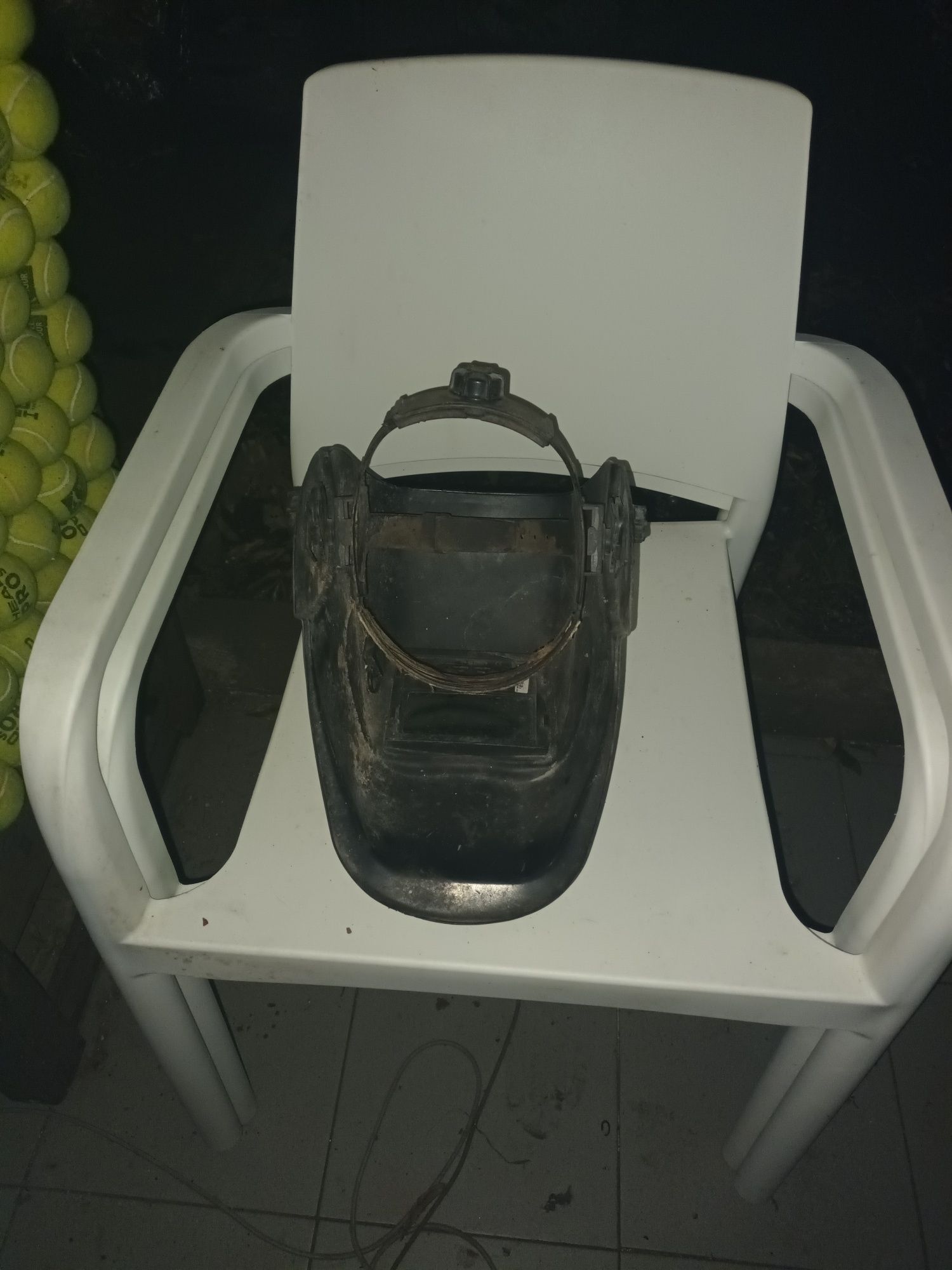 Capacete de soldador