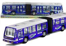 Duży Autobus przegubowy z napędem 41,5 cm 3719 niebieski
