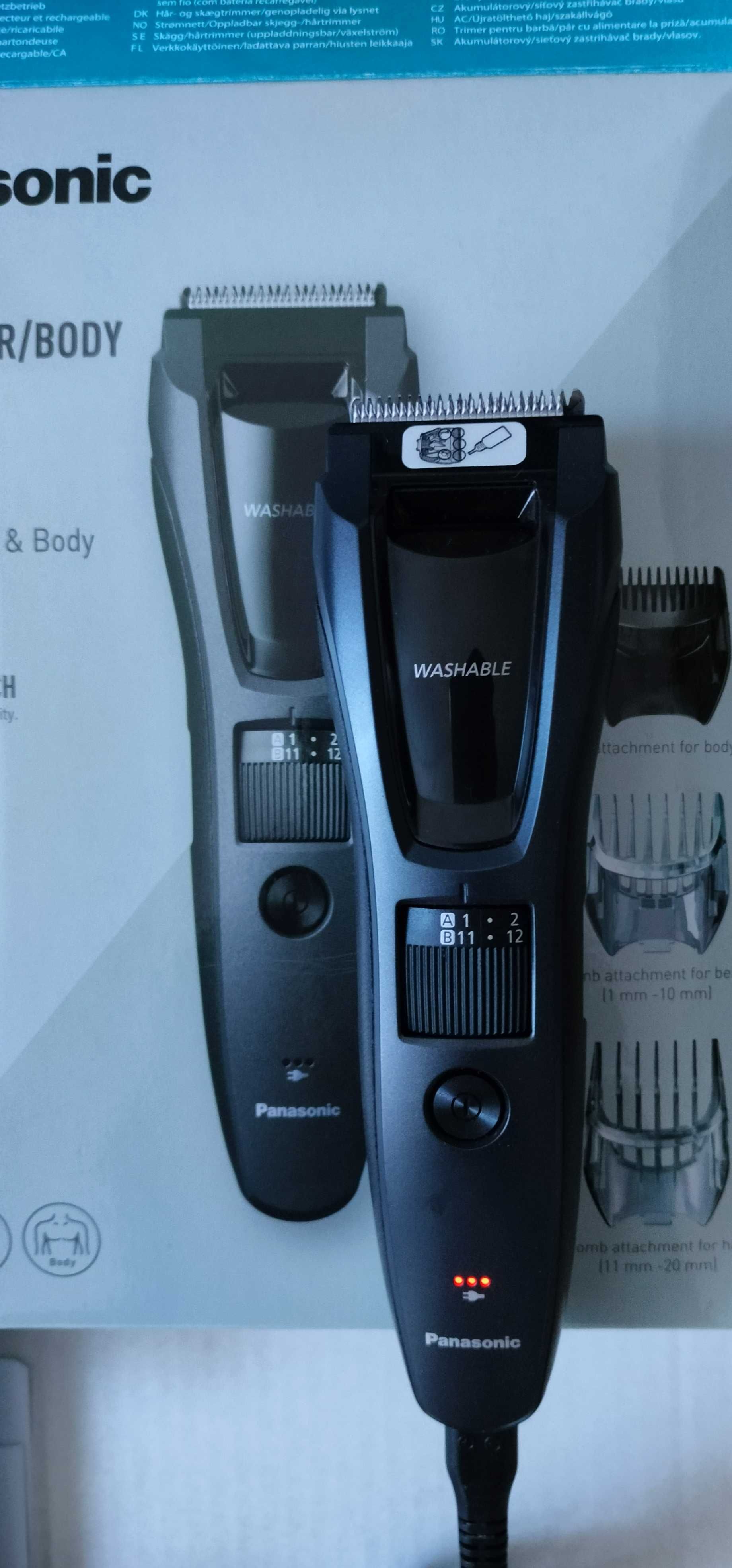 Maszynka do włosów i ciała Panasonic model GB62