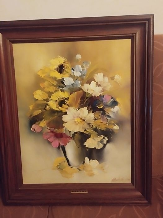 Obraz olejny Bobrowska.