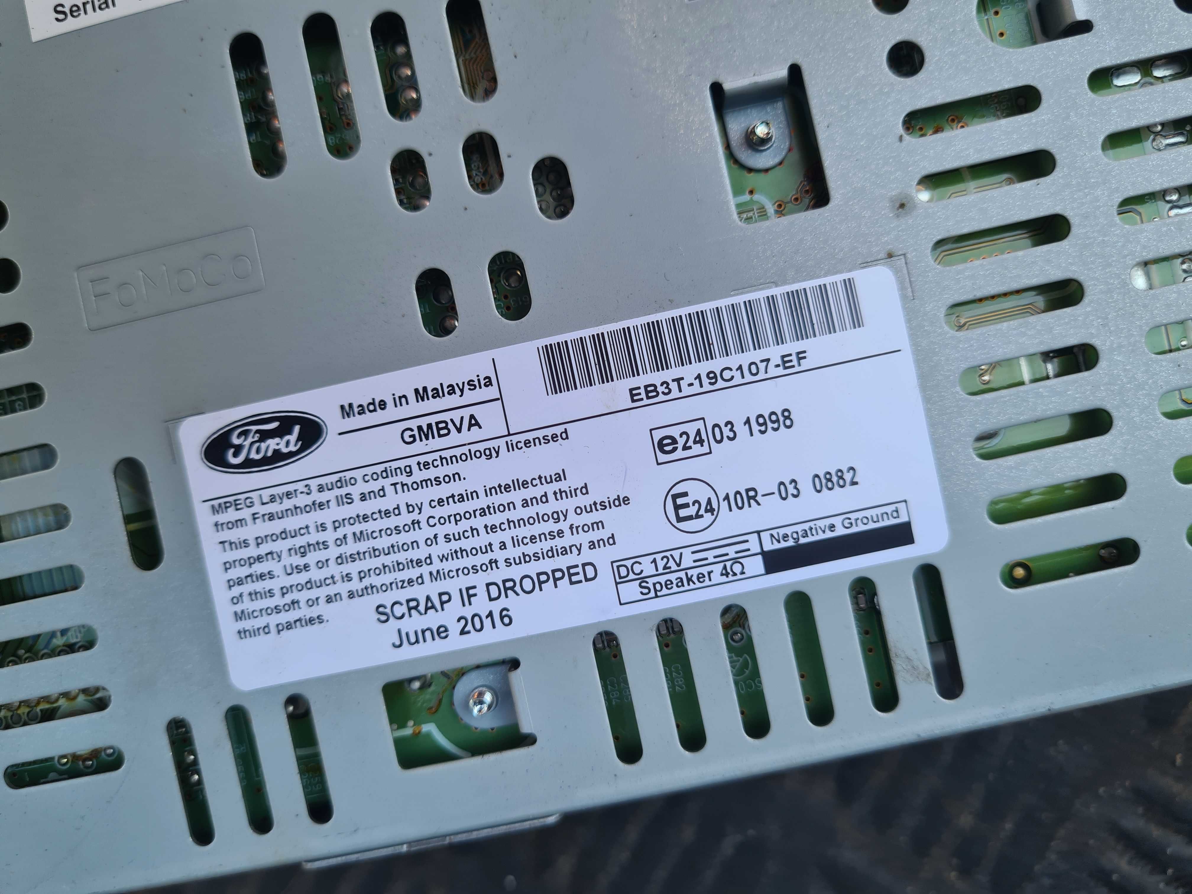 Ford Ranger V 3.2 16r radio nawigacja