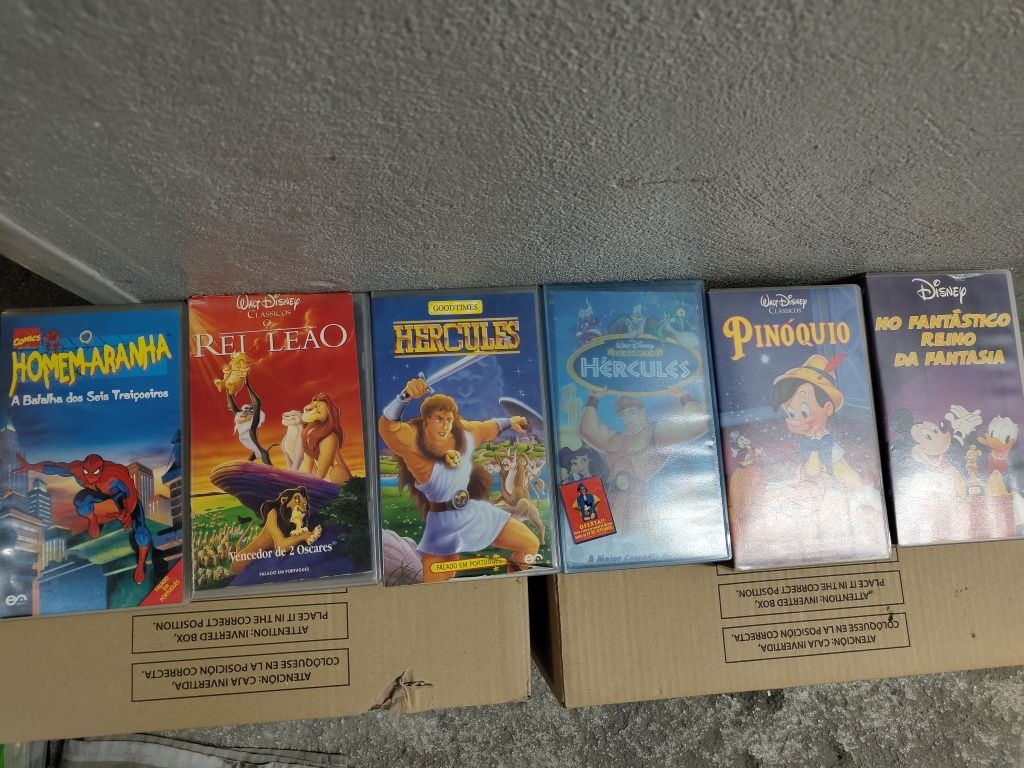 Cassetes VHS Infantil