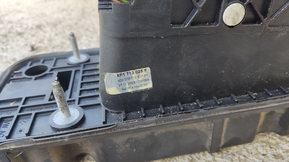 Lewarek drążek gałka zmiany biegów automat Audi a3 8p przedlift