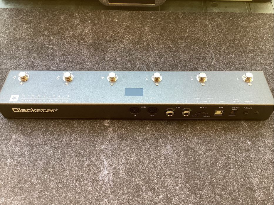 Blackstar live logic midi controller