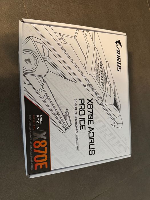 Nowa Płyta główna Gigabyte X870E AORUS PRO ICE AM5