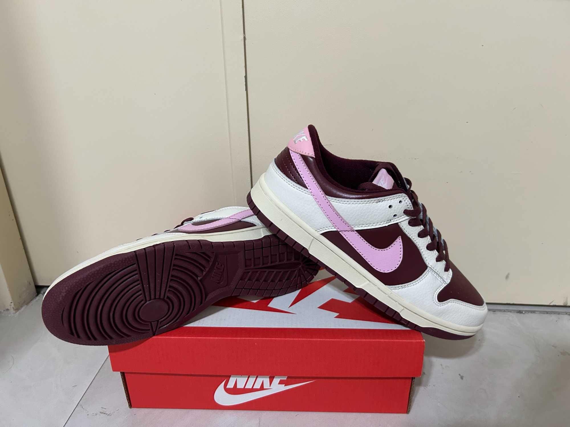 Nike Duunk Low "Night Maroon and Medium Soft Pink " 38