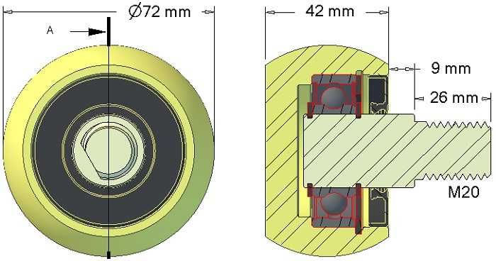 Ролики до картоплекомбайнів Anna, Karlik, Bolko, Grimme, Holmer
