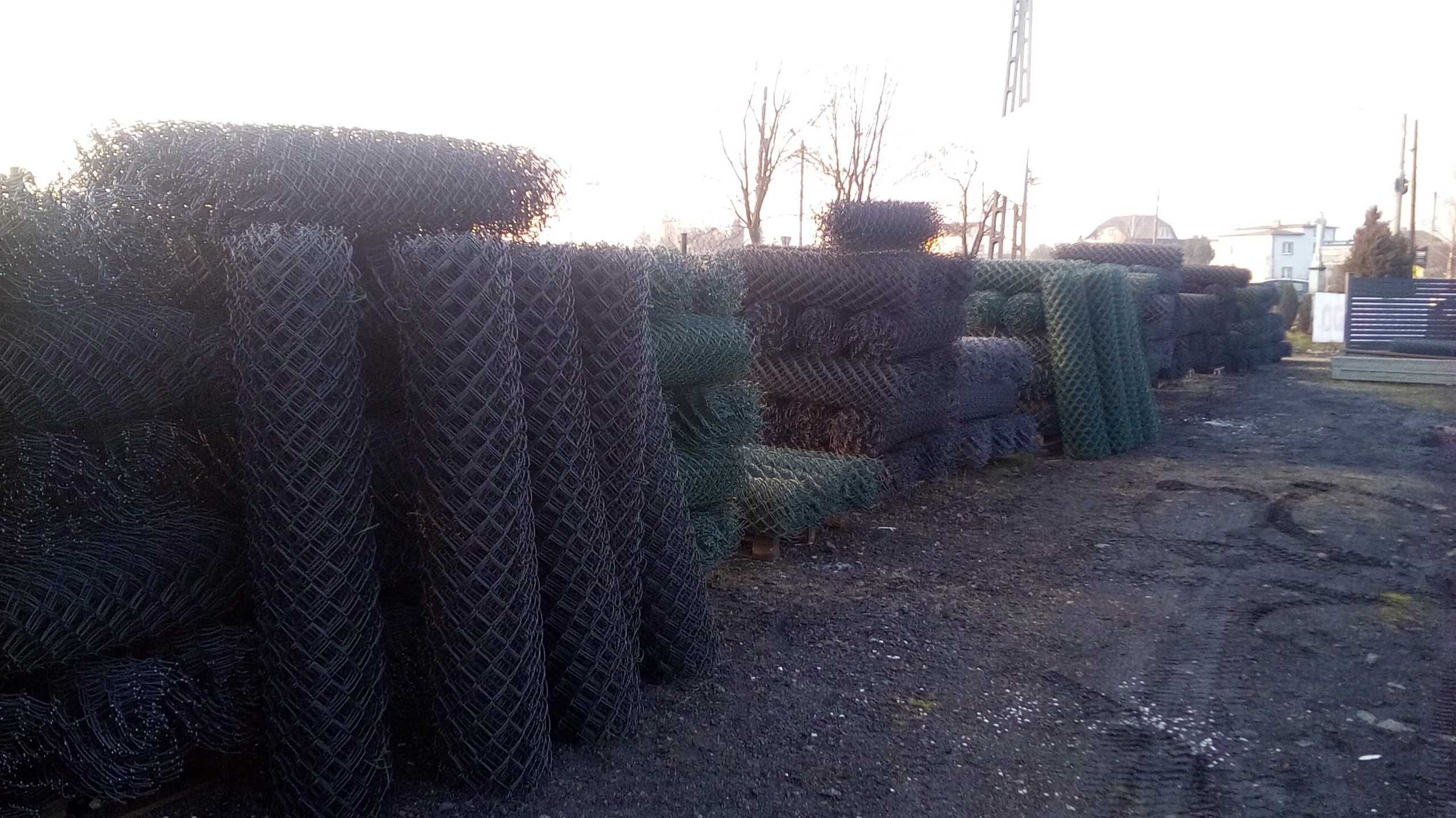 Siatka pleciona ogrodzeniowa wys 150 cm rolka 10 m