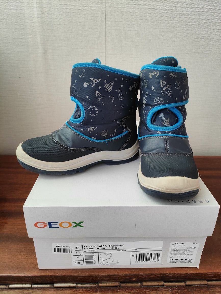 Зимові чоботи geox 27
