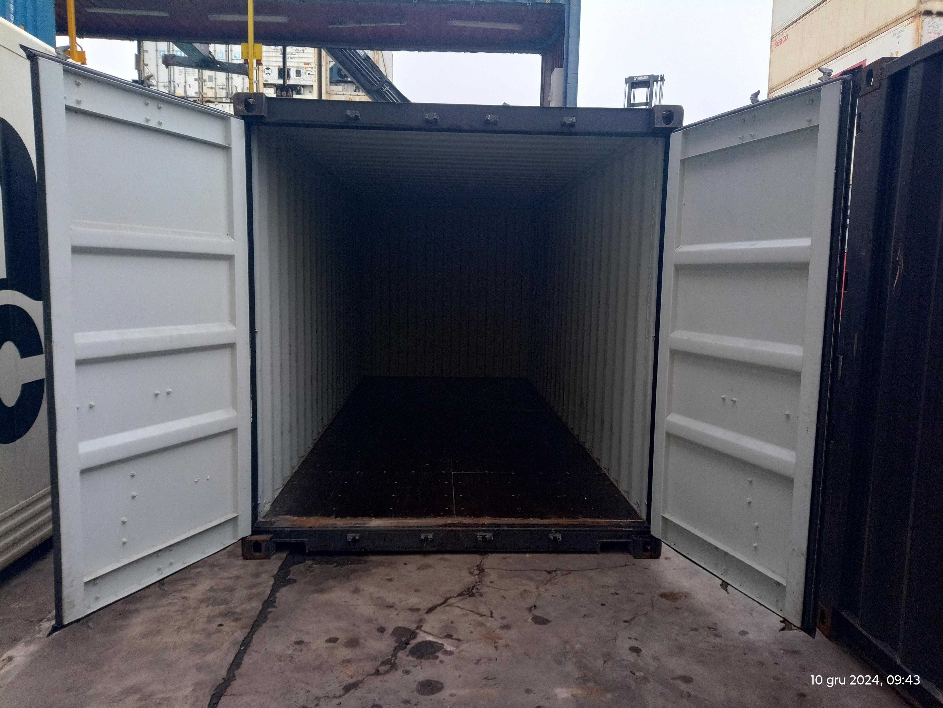 Kontener morski, magazynowy 20 DC z 2021r GRAFIT