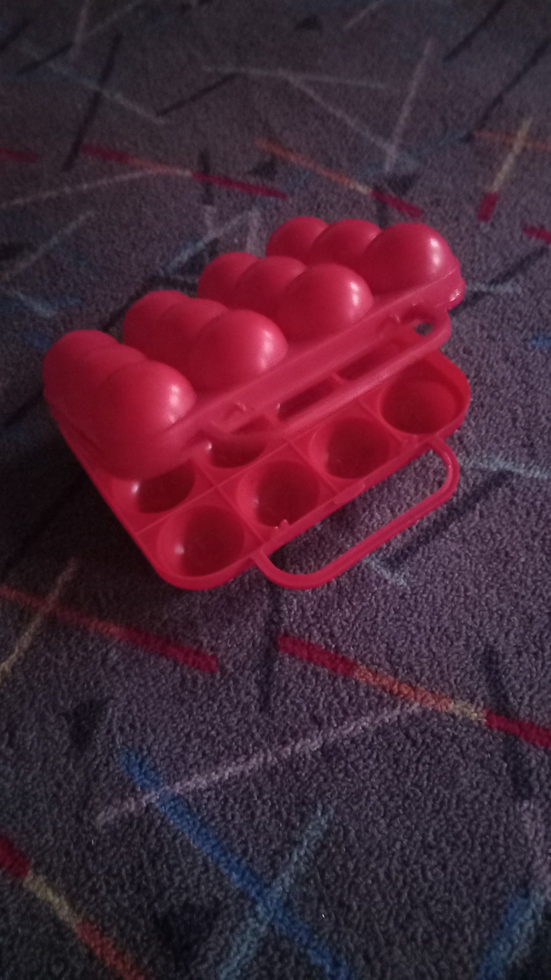 Plastikowy pojemnik na jajka 12szt