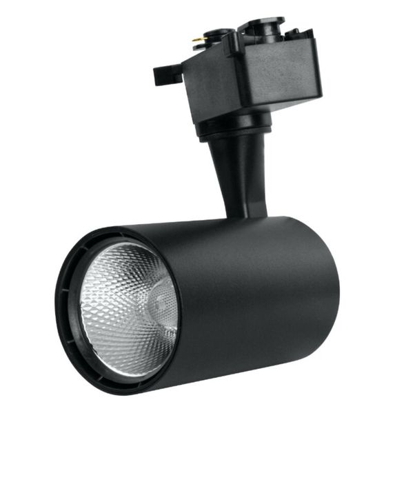 Reflektor szynowy, 5 W, 497 lm, 4100 K, czarny