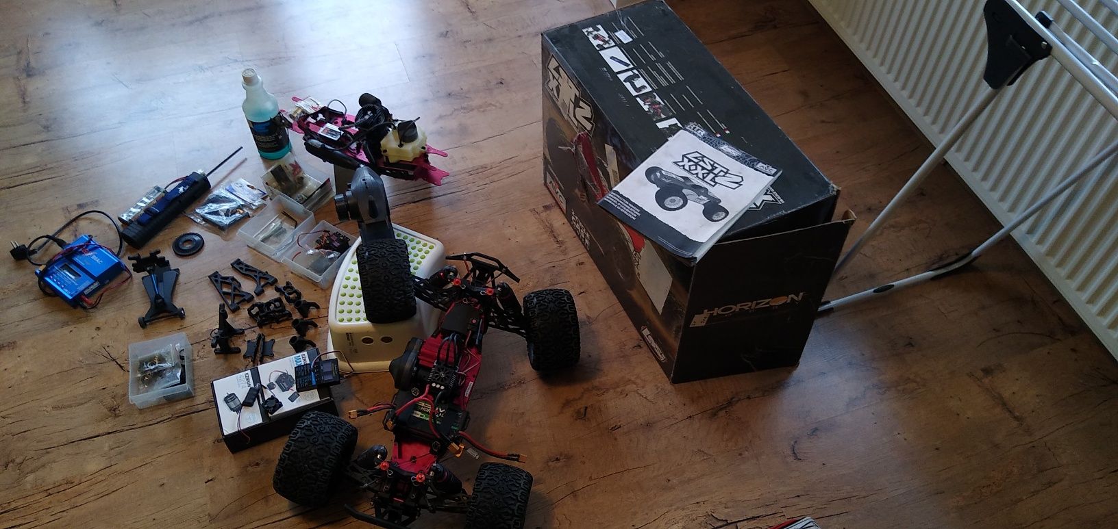 Losi XXL 2 1/8 4x4 6s zamiana