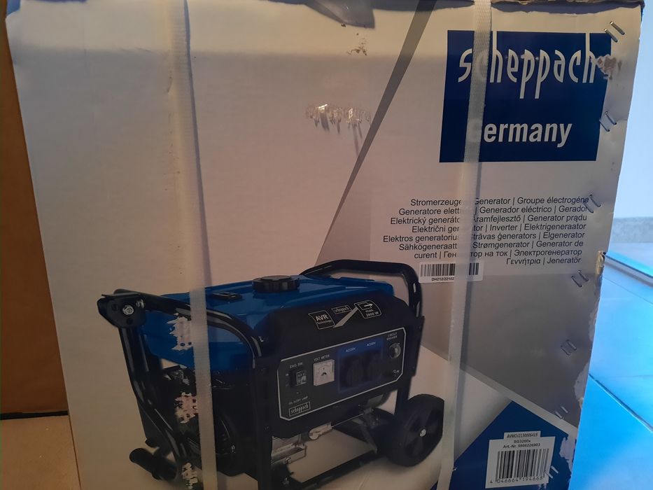 Бензиновий генератор Scheppach SG3200x Germany,новий