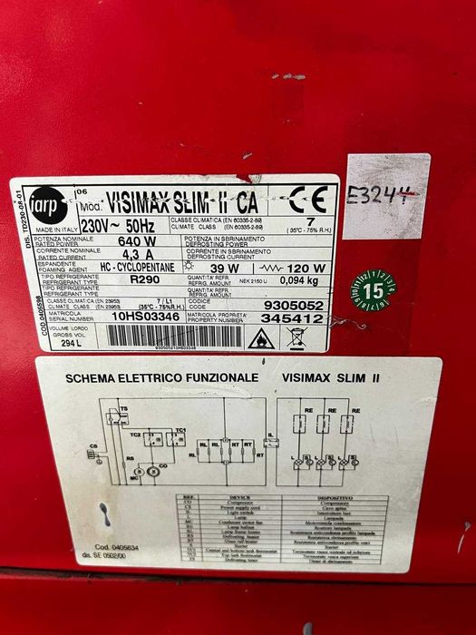 Морозильний ларь IARP Visimax Slim II CA | Гарний робочий стан | Italy