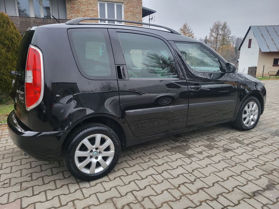 Skoda Roomster 1.9TDI 105KM, jasne wnetrze, panorama, bez rdzy, OKAZJA