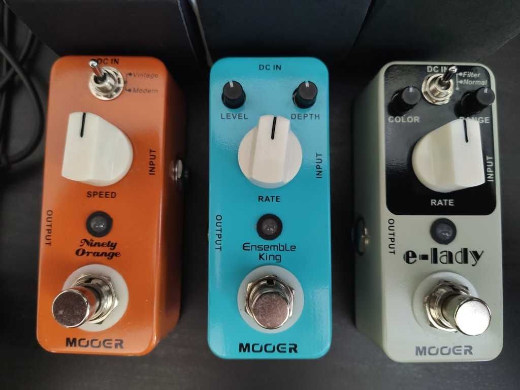 Mooer - Pedais Efeitos Modulação