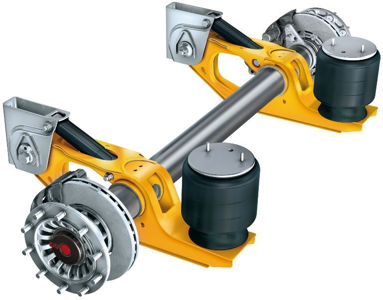 Ремонт / реставрація осі (ось BPW, SAF, ROR, Mercedes, БПВ, САФ)