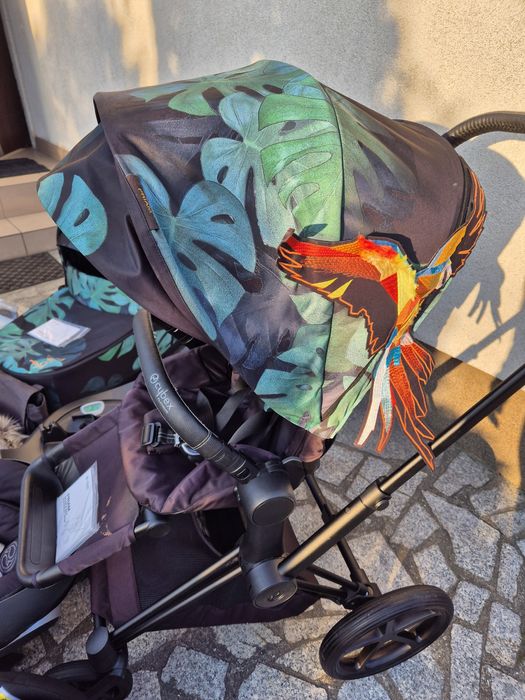 Mega zestaw Cybex Priam 2.0 Bird of Paradise 5w1