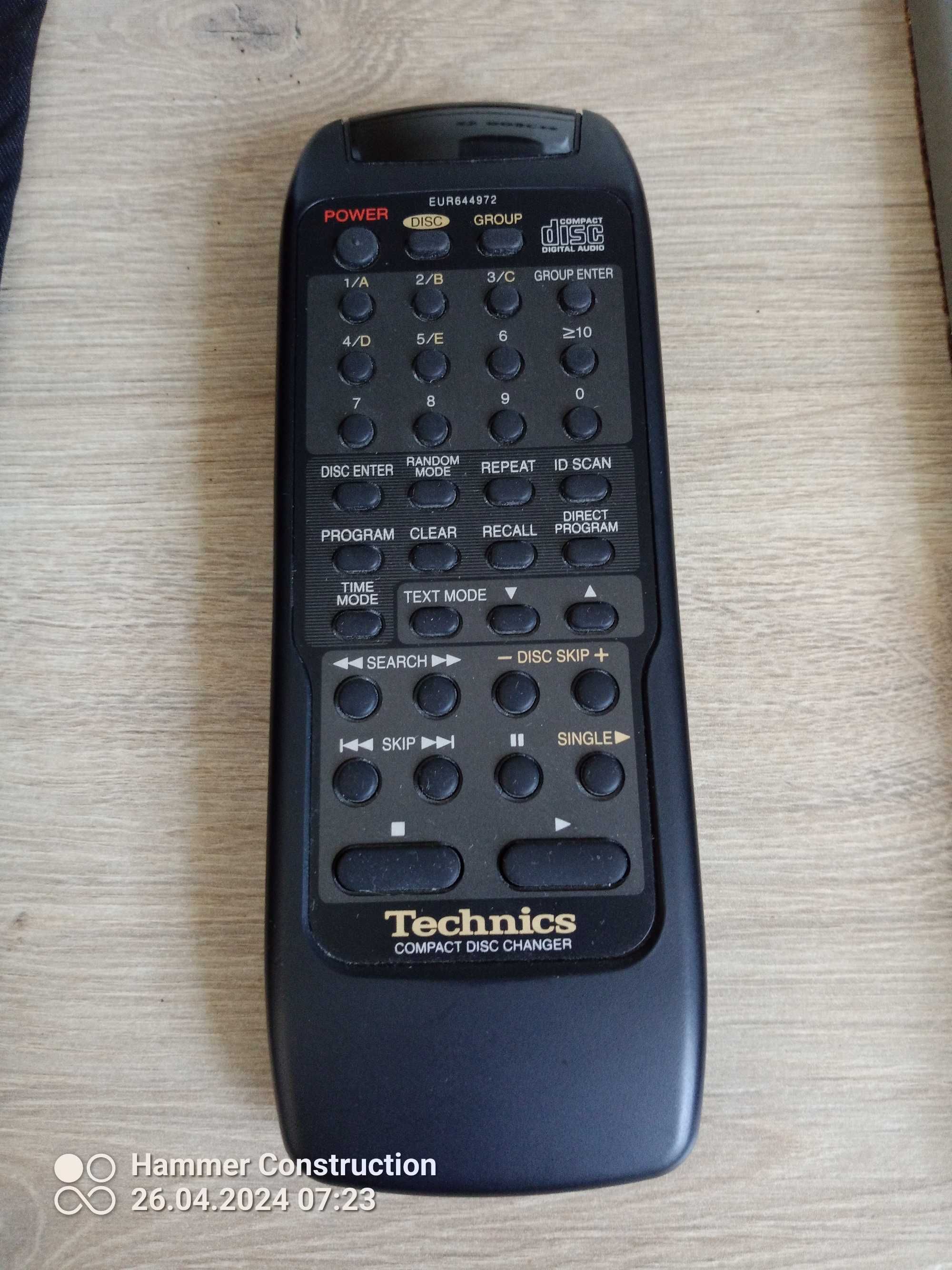 MEGA UNIKAT Super Technics SL-MC 410 CD TEXT + Oryg. Pilot