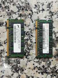 Memória Ram Portátil 1GB, 2GB DDR2