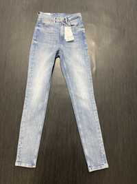 Guess Jeans Super High Skinny Feminino Azul 24X29