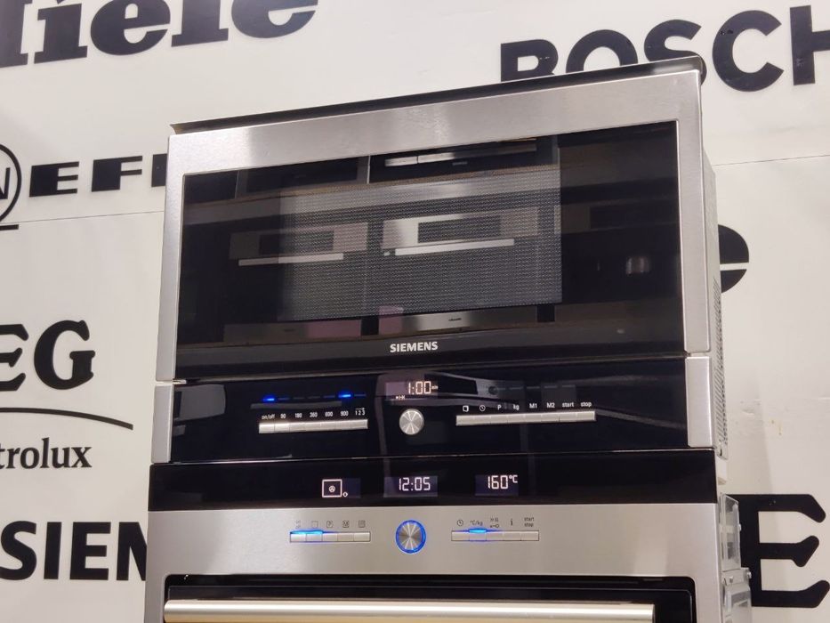Шикарний чорний комплект SIEMENS™ Духовка та мікрохвильова піч. Ідеал