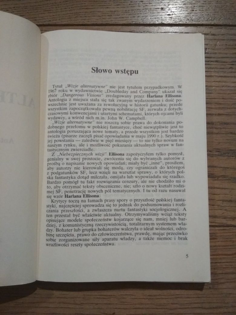 Science Fiction Antologia - Wizje Alternatywne