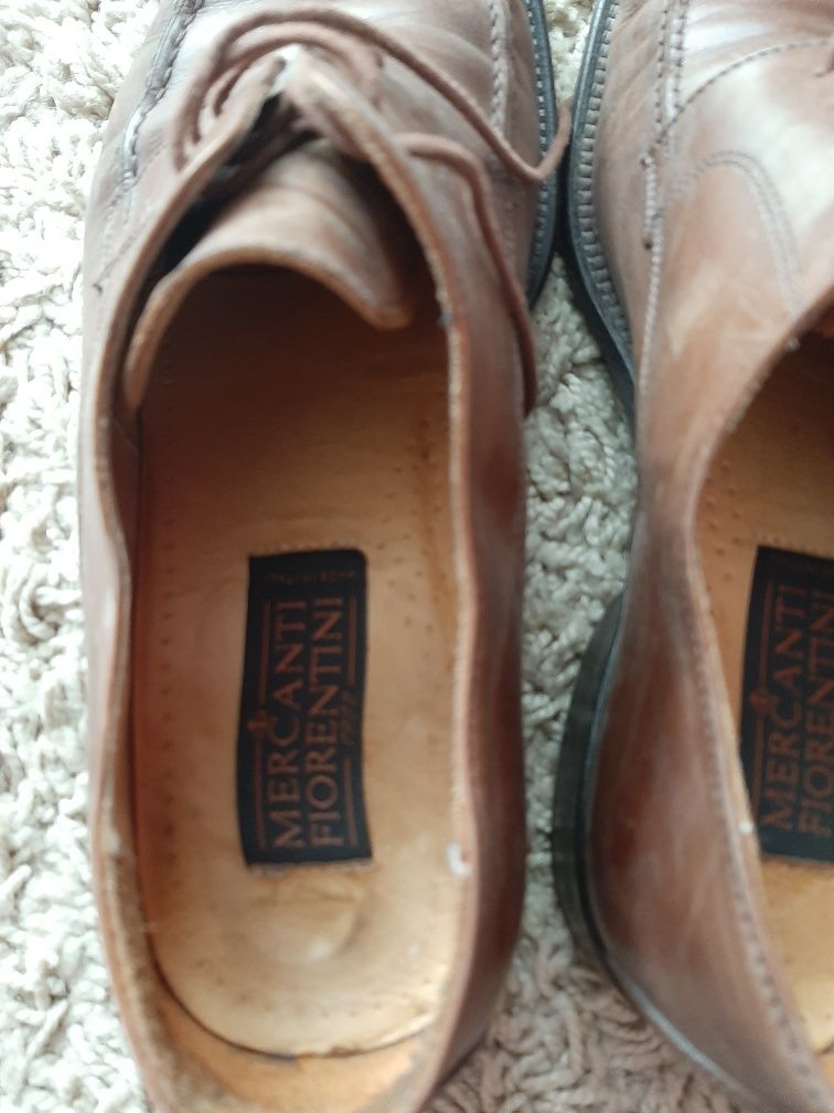 Buty męskie skórzane 43