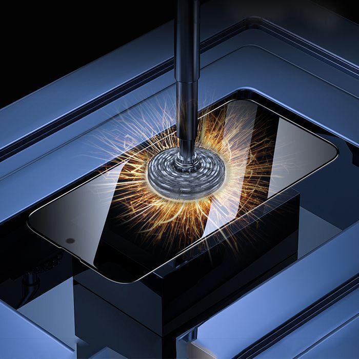 Hartowane szkło BF7 Diamond Full Screen Anti-spy do Iphone 15 Pro Max
