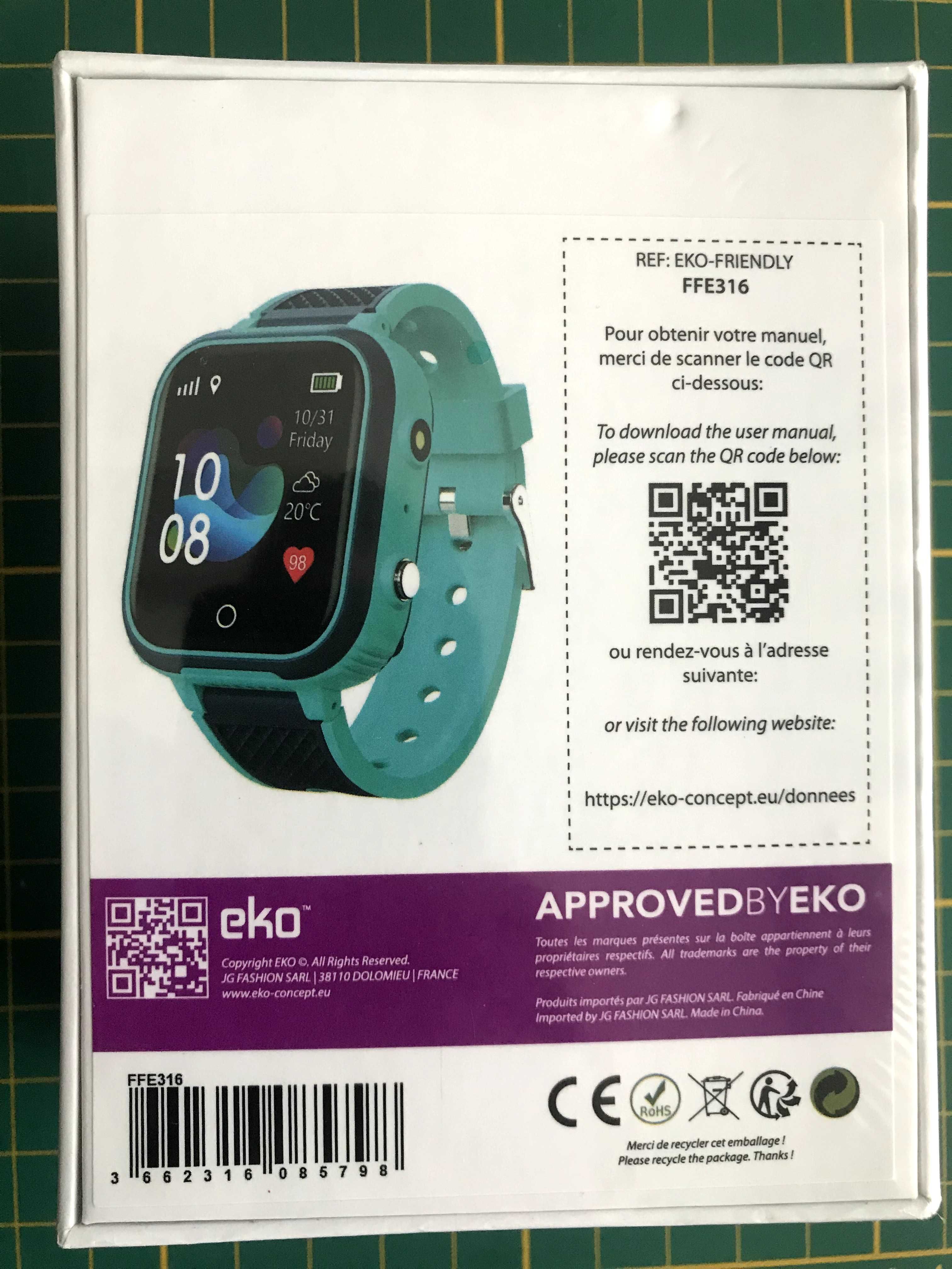 Relógio infantil com localização gps