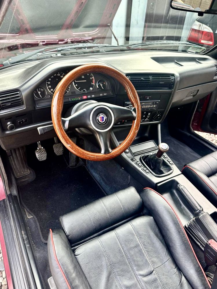 1987 BMW E30 325e, Karmin Red, BBS RS, zamiana Jeep X5