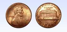 Moeda 1 cent Licon Memorial