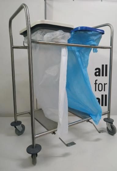 Смітник, візок медичний для білизни