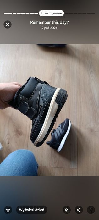 Ciuchy r.86 Buty zimowe r. 22, r.24 Spodnie zimowe