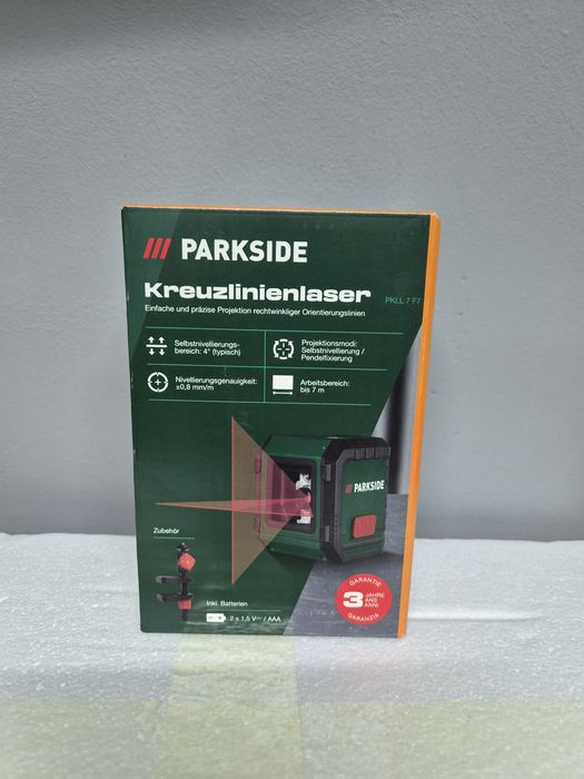 Laser krzyżowy Parkside