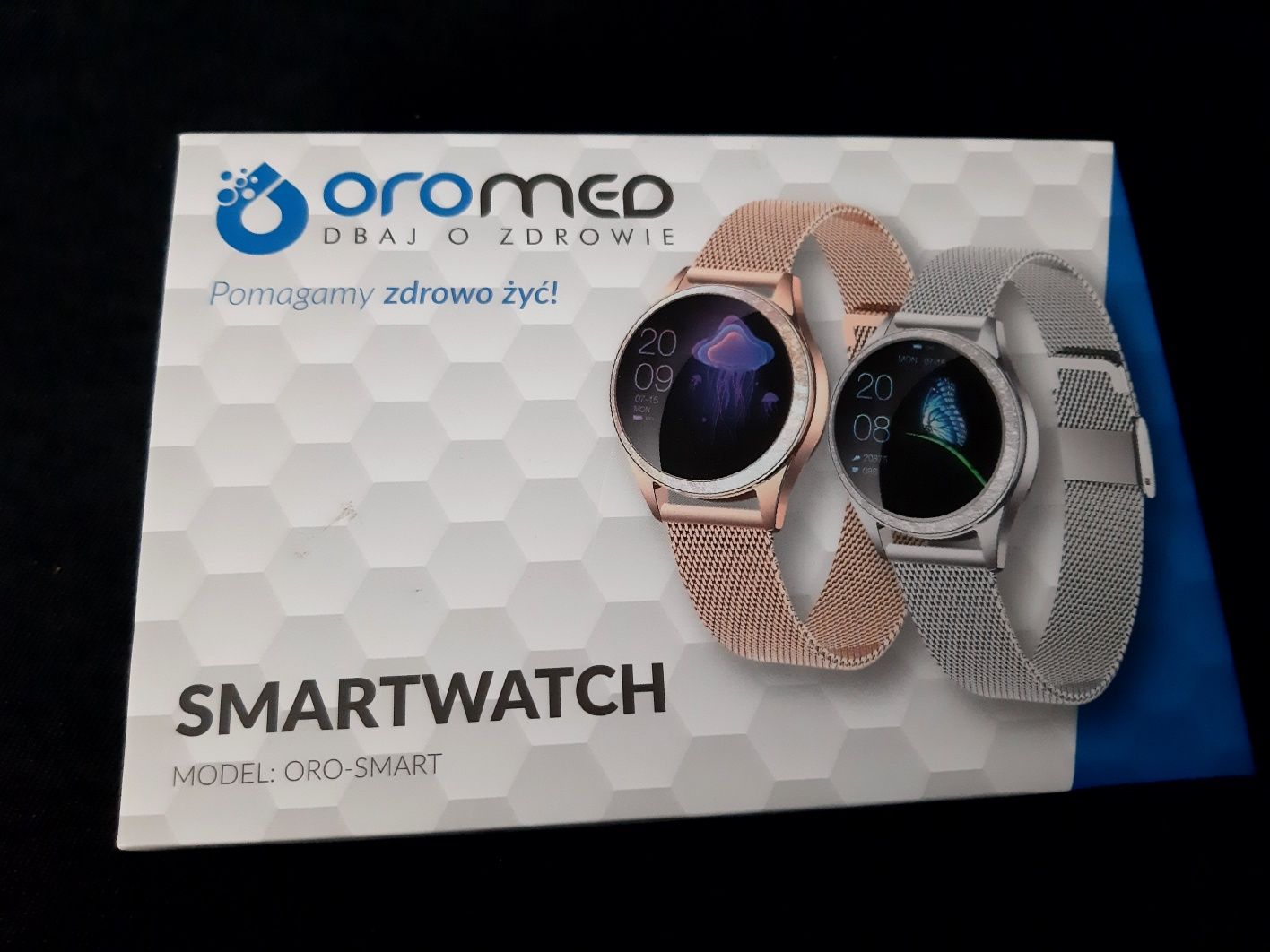 Smartwatch ORO-MED Smart Lady Srebrny Zegarek