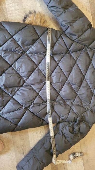 Жіночий пуховик CHANEVIA колір графіті розмір 38