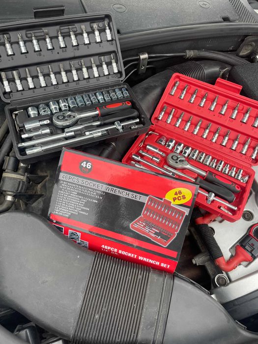 Zestaw Kluczy Nasadowych 46el TORX + Grzechotka – Super Jakość!