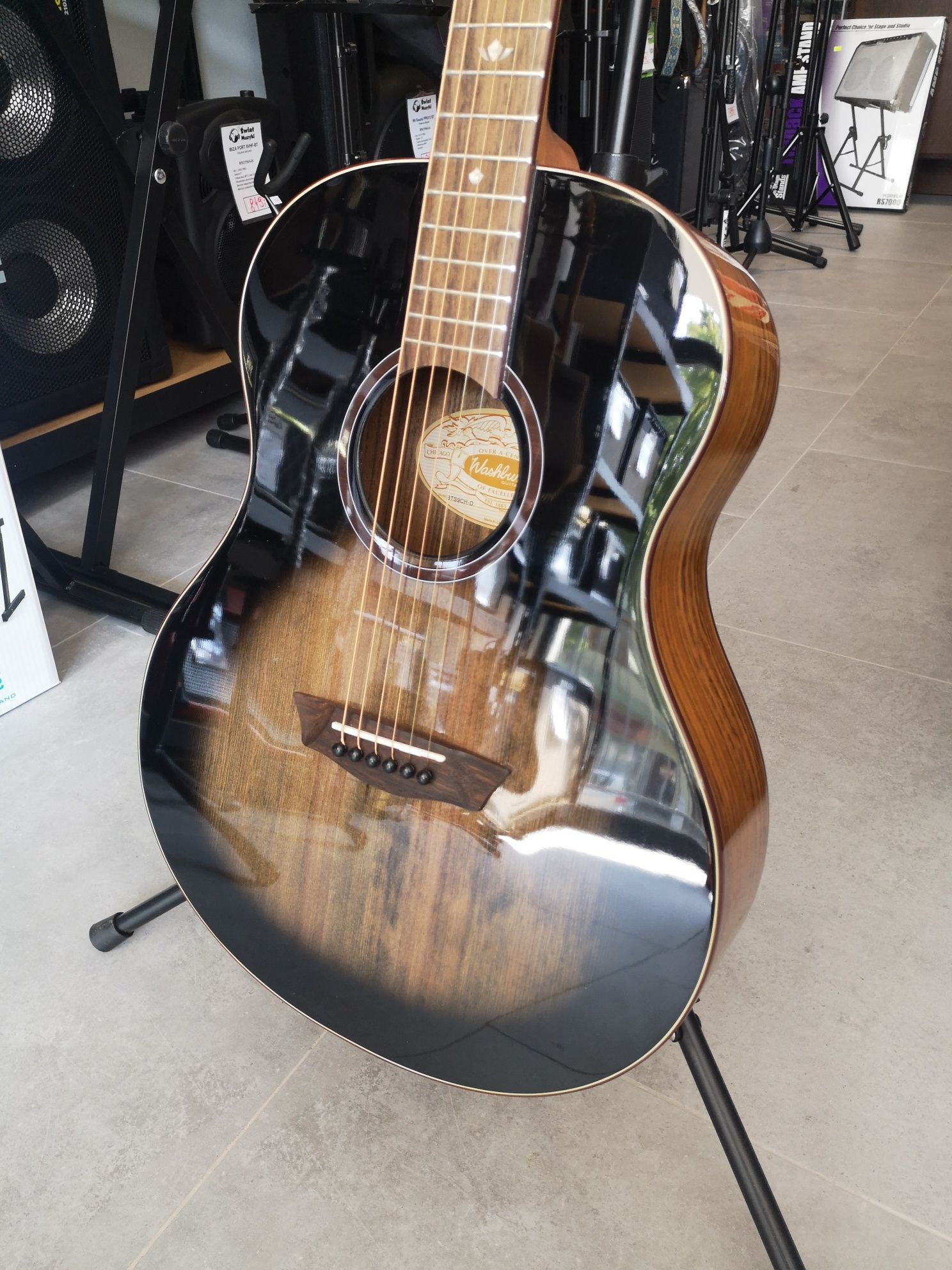 Washburn BTS9 Gitara Akustyczna NOWA
