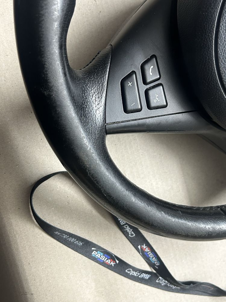 Kierownica Mpakiet e60 e61 airbag poduszka KLUCZYK przedlift prelci