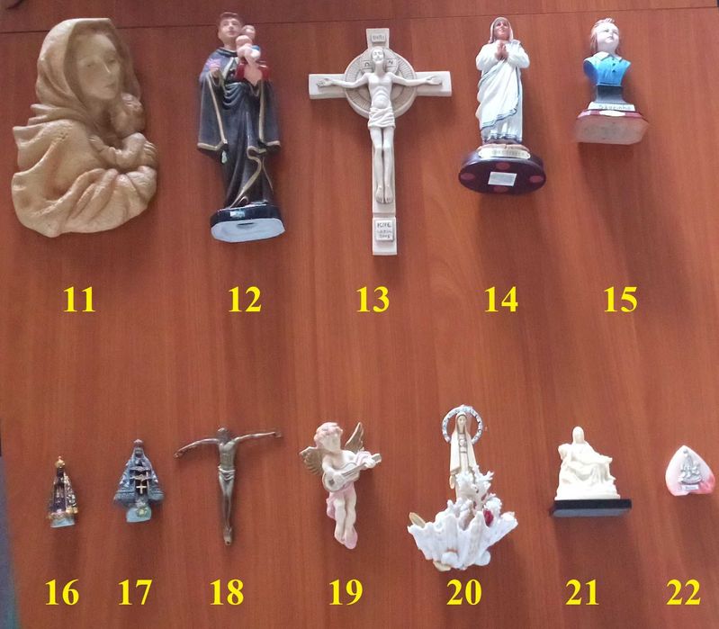 Arte sacra, 28 peças