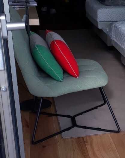 Cadeirão em tecido Verde