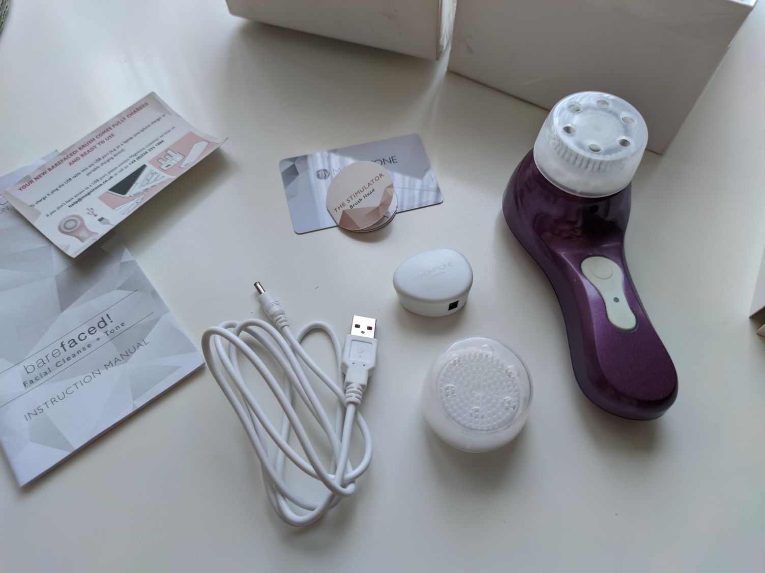 Аппарат для чистки лица Magnitone Barefaced FACIAL CLEANSE BRUSH