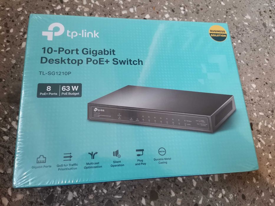 Switch TP-Link 10p TL-SG1210P Omada